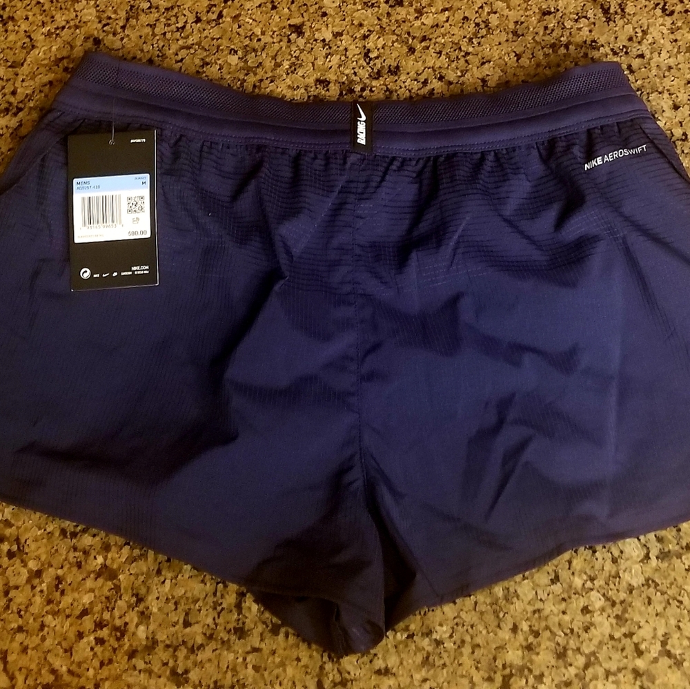Nike Men's Aeroswift 2" Running Short Navy Blue